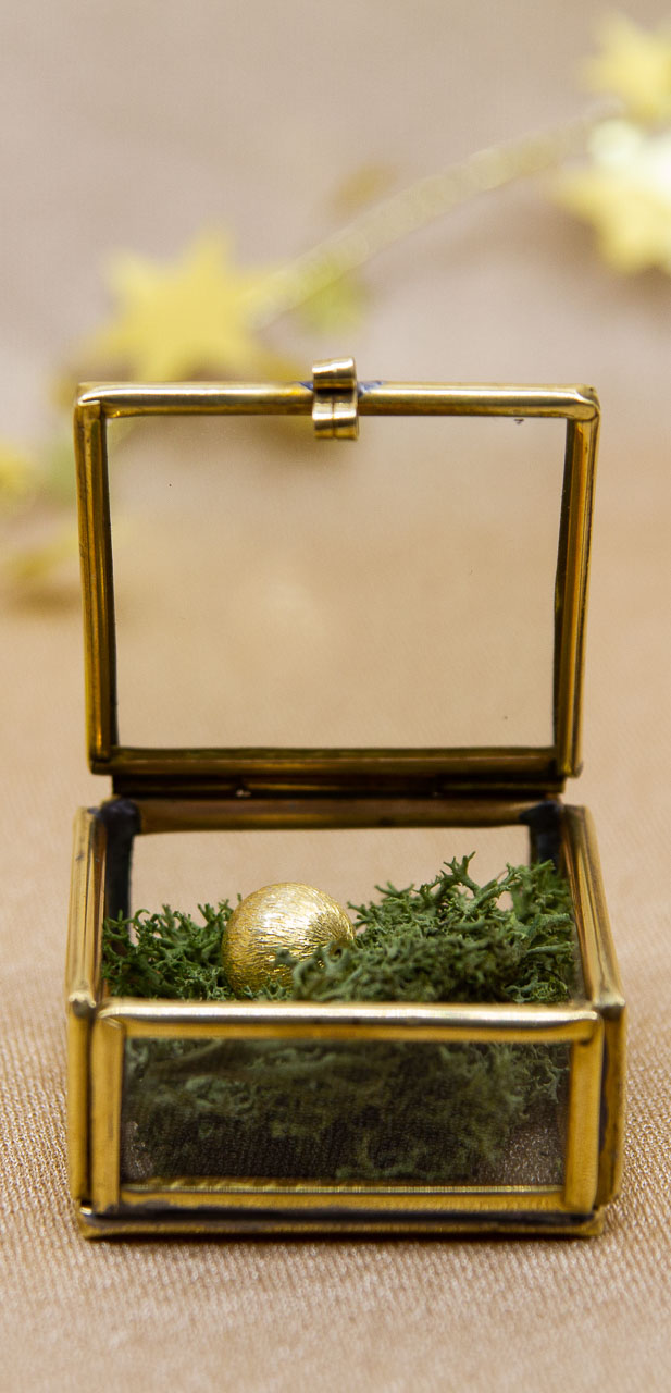 So sehen die Schmuckgutscheine bei uns aus.