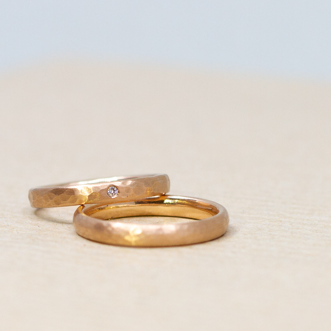 Trauring Rose & Gold